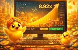 Chicken Road India crash game high multiplier graph real money online casino